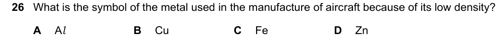 Past-paper question 0620/22 · February/March 2023 · Q26