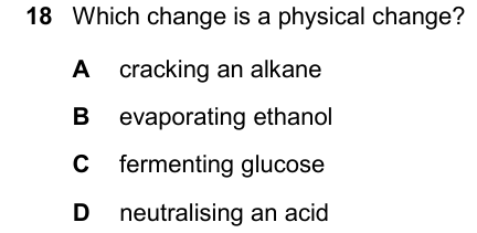 Past-paper question 0620/22 · February/March 2025 · Q18