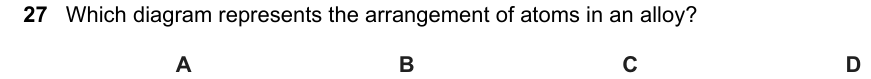 Past-paper question 0620/22 · May/June 2022 · Q27