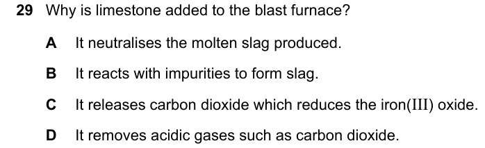 Past-paper question 0620/22 · October/November 2023 · Q29