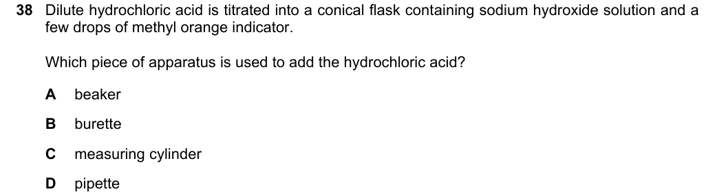 Past-paper question 0620/23 · May/June 2023 · Q38