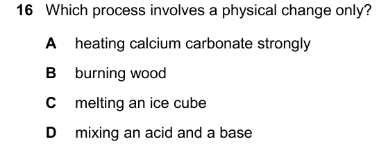 Past-paper question 0620/23 · October/November 2024 · Q16